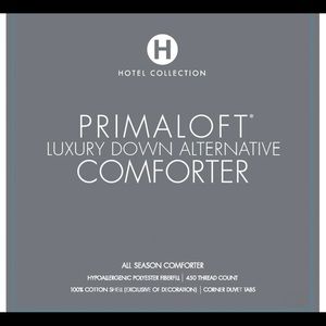 - Hotel collection down alternative size full